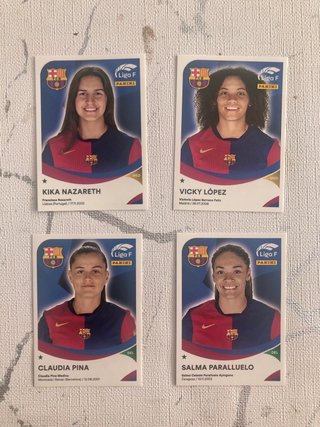 Liga F Barcelona 2024/25 Panini Futbol femenino