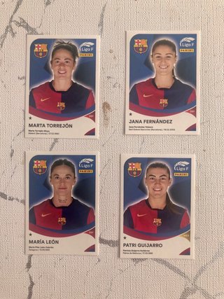 Liga F Barcelona 2024/25 Panini Futbol femenino