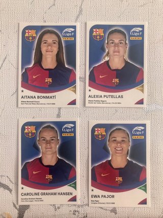 Liga F Barcelona 2024/25 Panini Futbol femenino