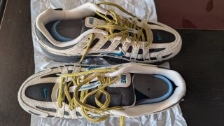 Nike P6000 Beige/Azul cuero Cordura