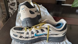 Nike P6000 Beige/Azul cuero Cordura