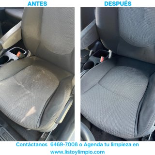Limpieza de tapicería de coches en valladolid.