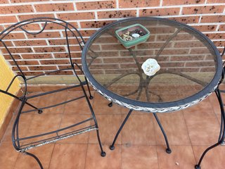 Mesa y 2 Sillas Exterior