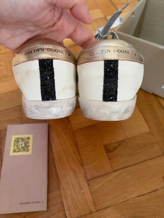 Zapatillas Golden Goose purpurina
