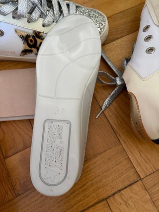 Zapatillas Golden Goose purpurina