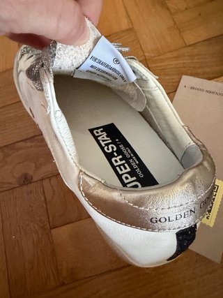 Zapatillas Golden Goose purpurina