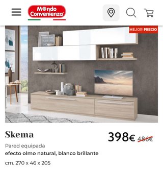 Muebles de salón modernos