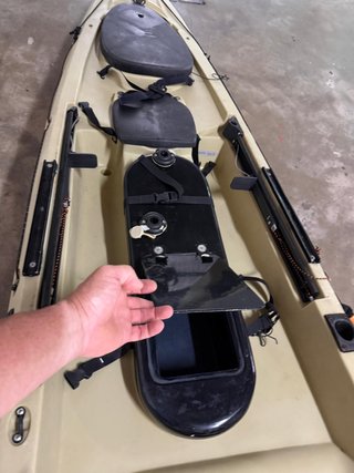 Kayak Trident 13 con motor Torqeedo