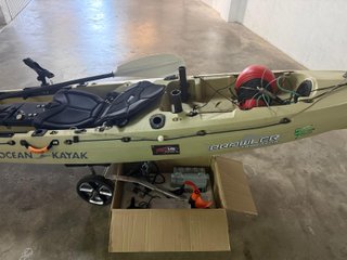 Kayak Trident 13 con motor Torqeedo