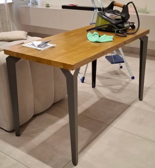 Tavolo in Legno Massello 125x65 cm