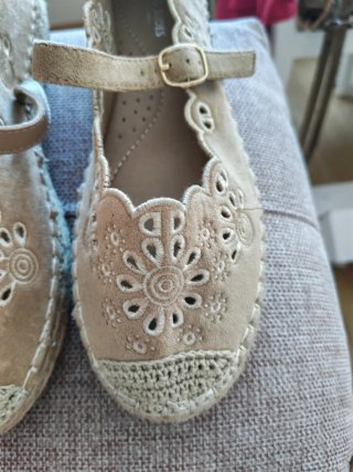 Alpargatas beige