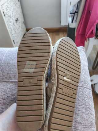 Alpargatas beige