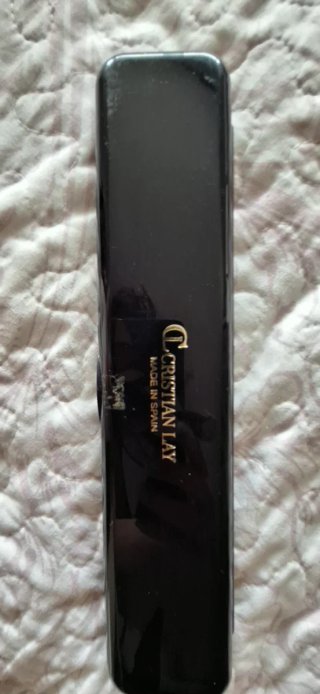 Reloj Cristian Lay Cuadrado Piel Blanco Chapado Or