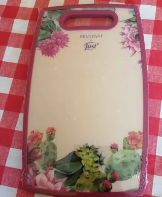 Tagliere Brandani per Just con Fiori e Cactus