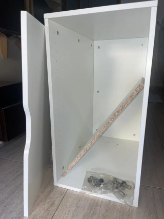 Mini armario IKEA blanco 36x70