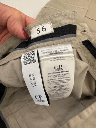 Bermudas C.P. Company Beige Hombre