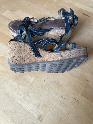 Sandalias Fly London Piel Plataforma