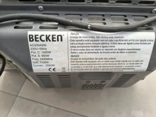 Microondas Beken Grill Combi