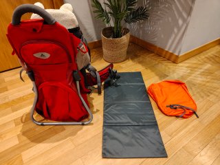 VAUDE JOLLY COMFORT 1 |MOCHILA PORTABEBÉS PREMIUM