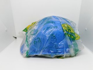 Casco de protección Safetop Azul. ABS. Norma N937.