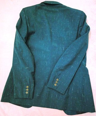Giacca uomo blu misto lino Tg. 48-50