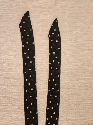 Vestido negro skater lunares talla 34