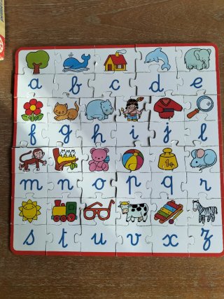 Puzzle Educativo Mi Primer Abecedario