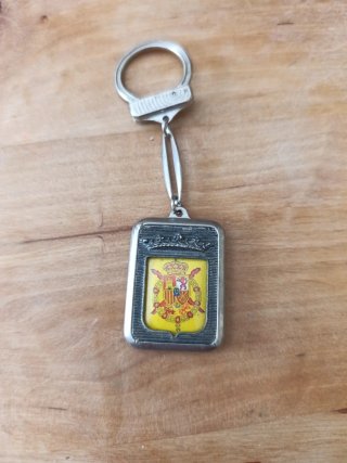 Llavero Moneda España Carlos I Rey