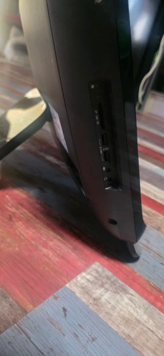 HP All-in-One Ordenador Sobremesa Negro/Plata