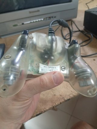 Mando xbox edición cristal