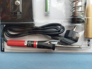 Soldador Velleman NUEVO 25W + Accesorios