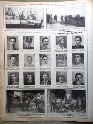 La Tribuna Illustrata 22 Aprile 1917 WW1
