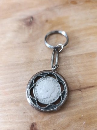 Llavero Moneda Rey Juan Carlos I 1980