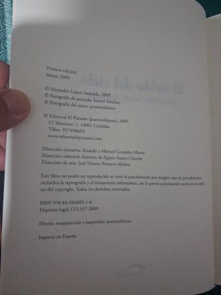 El óxido del cielo