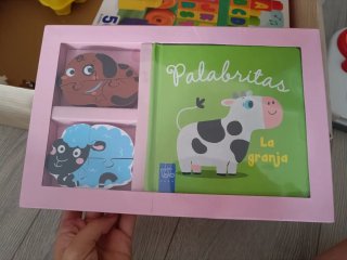 Libro Cuento La Granja + 2 Puzzles