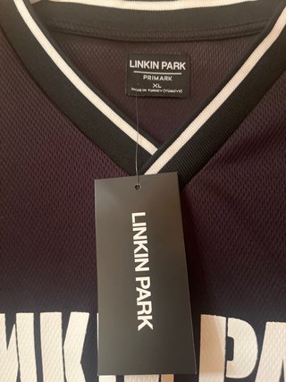 Camiseta Linkin Park Estilo Football Americano XS