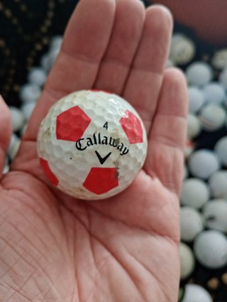 Bolas de golf recuperadas