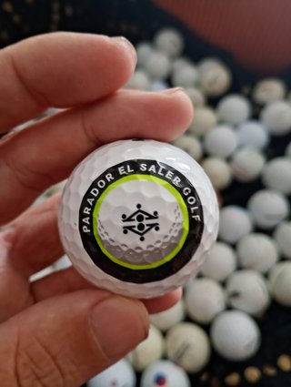 Bolas de golf recuperadas