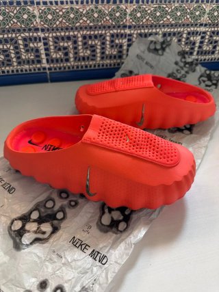 Zapatillas Nike Mind 001 Slide rojas