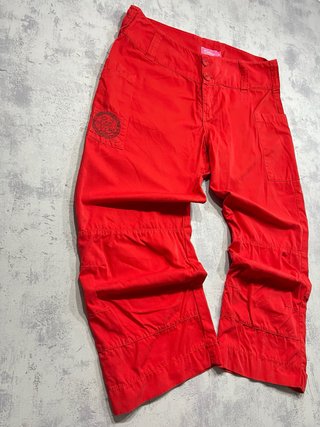 Pantalones Capri El Niño Rojos