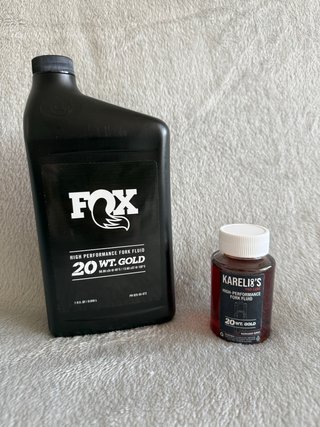 Aceite Fox 20WT Gold Fork Fluid