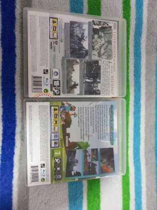 Juego assasins y minecraft
