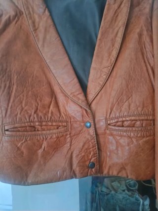 Cazadora vintage de piel