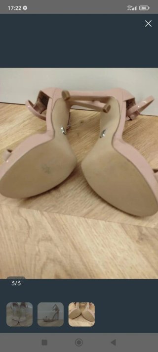 Sandalias Tacón Steve Maden nude