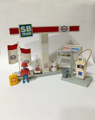 Gasolinera Playmobil SB Tank Esso