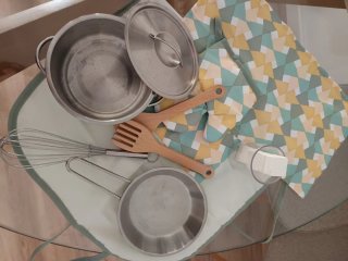 Cocina Madera LIDL con Luces y Sonidos