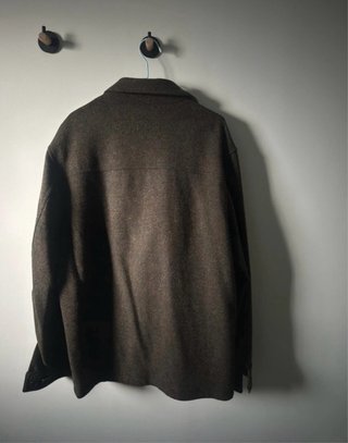 Sobrecamisa Lana 100% Marrón