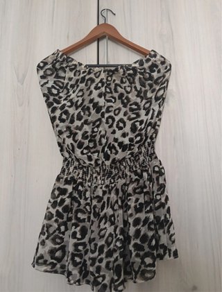 Vestido Verano Animal Print Talla Única