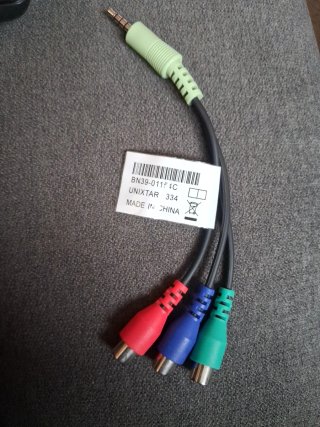 Samsung  3.5mm a 3 RCA