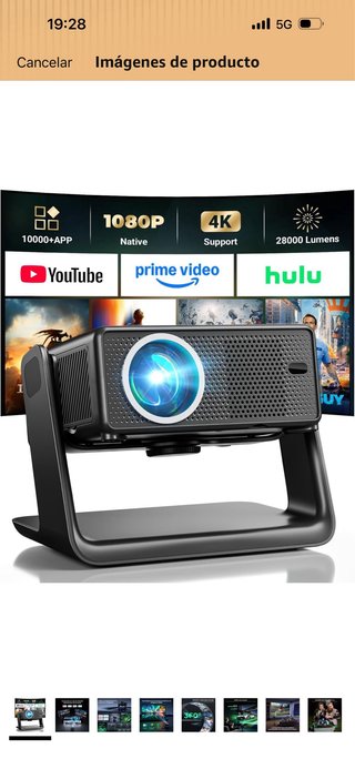 Proyector 4K Negro
